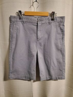 (4/$20) Old Navy Boy's Chino Light Grey Shorts